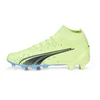 Image de Puma Ultra Pro FG/AG chaussures de football pour hommes jaune fluo marine EU 44