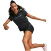 Image de PUMA 523266_01_L, Adulte, Femme, Noir, L, Col rond, Coupe classique