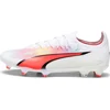 Image de Puma ULTRA ULTIMATE FG/AG Chaussures de sport en grande taille Blanc 107311-01 Chaussures unisexes