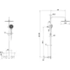 Image de Villeroy & Boch Tvs10900500076 Système De Douche Verve Showers
