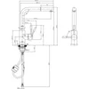 Image de Villeroy & Boch 969901lc Mitigeur De Cuisine Steel Shower Window