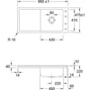 Image de Villeroy & Boch 67901fr7 Sp Timeline 60 Plat 965x475 Mm