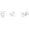Image de Villeroy & Boch 4694c0t2 Wc Suspendu Architectura 370x530x355 Mm Ru.