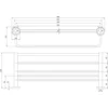 Image de Villeroy & Boch Tva15100600064 Porte-serviettes Elements - Tender