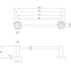 Image de Villeroy & Boch Tva15102100064 Porte-serviettes Elements - Tender