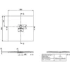 Image de Villeroy & Boch Udq1010sqi1v-al Dw Squaro Infinity 1000x1000x40mm