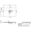 Image de Villeroy & Boch Udq1175sqi2ival Dw Squaro Infinity 1100x750x40mm