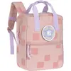 Image de Sac à dos pour enfants Lässig, modèle Square, motif "Fête", couleur rose