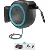 Image de Gardena PowerRoll Boîte à tuyau murale rechargeable XL, 35 m, turquoise - Set GARDENA 18640-20