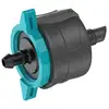 Image de Goutteur micro réglable GARDENA 13304-26 pression compensée 1 8 L/h Pack de 6 Noir et turquoise - Neuf