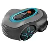 Image de Tondeuse robot GARDENA smart SILENO pro 600 m² LONA  Trim-to-Edge Bluetooth App Gris foncé/ Turquoise - Neuf