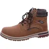 Image de Dockers par Gerli : chaussures pour hommes, bottes, chaussures à lacets, bottines, couleur marron, style décontracté