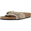Image de Birkenstock Pula Braided Suede Leathe Couleur Beige