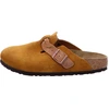 Image de Birkenstock Femmes Chaussons Boston Braided 28489-38, 28489-40, 28489-42 BIR-1026713 mink 40