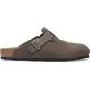 Image de Birkenstock Boston Concrete Gray Normal Footbed - Pantoufles - 1029210