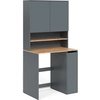 Image de Armoire machine à laver Vicco Viktor Anthracite/chêne doré 93.6x88.2cm 2 pièces avec étagère, Model 56188