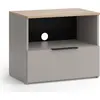 Image de Meuble TV Vicco Wido Grège 60x50cm avec tiroir, Model 56617