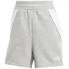 Image de adidas Tiro 24, short de jogging, taille XL (femme), couleur gris chiné/blanc