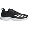 Image de adidas Courtflash Speed, couleur noire, blanc nuageux et argent mat - pointure EU 42