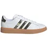Image de adidas Grand Court 2.0, couleur : blanc cassé, vert olive et gris "putty" - Taille : 44 (Europe)