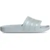Image de Adidas adilette Femme - Tongues et Sandales, Bleu - Taille 43 1/3 - Maille/synthétique