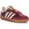 Image de Adidas Samba OG Retro Classic Trainer avec lacets Baskets en cuir pour hommes en Bordeaux - 3.5 UK - 36 EU - 4M/5F US / Maroon