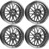 Image de MB Design Jantes LV1 8.5Jx19 ET 45 5x108 Gris 4-LV18519455E1-G4 compatible avec Jaguar S-Type XE XF XJ
