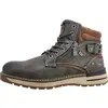 Image de Bottines à lacets pour hommes, doublure chaude, couleur gris, style décontracté, marque Mustang