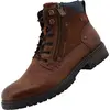 Image de Mustang Veterschoenen Hoog Veterschoenen Hoog - cognac - Maat 41