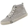 Image de Mustang Damen High Top Sneaker Hellgrau