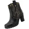 Image de Mustang Damen Stiefelette Schwarz 15M0162012/black-multi