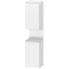 Image de Duravit Collection One Armoires hautes, charnières à gauche, 400x360x1760mm, niche blanc mat, QA1346L18180000