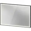 Image de Duravit L-Cube Miroirs avec éclairage, angulaires, 1000x700x67mm, graphite aluminium mat, LC7382049490100