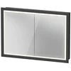 Image de Duravit L-cube Armoire De Toilette Avec Éclairage Led, Graphite
