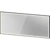 Image de Duravit L-Cube Miroirs avec éclairage, angulaires, 1600x700x67mm, graphite aluminium mat, LC7385049490100