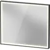 Image de Duravit L-Cube Miroirs avec éclairage, angulaires, 800x700x67mm, graphite aluminium mat, LC7381049490100