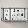 Image de Duravit L-cube Armoire De Toilette Avec Éclairage Led, Graphite