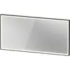 Image de Duravit L-Cube Miroirs avec éclairage, angulaires, 1400x700x67mm, graphite aluminium mat, LC7384049490100