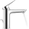 Image de Wave Duravit Mitigeur monocommandé pour lavabo M FreshStart, avec garniture d'écoulement, saillie 122mm, chrome brillant, WA1021001010