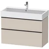 Image de Duravit De43740bd910000 D-neo Wtuwh Bac 984x442x625 Couche. Mt