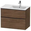 Image de Duravit De43670bd210000 D-neo Wtuwh Meuble Sous-lavabo 810x462x625 Nu.dk Mt