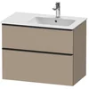 Image de Duravit De43670bd750000 D-neo Wtuwh Meuble 810x462x625 Lei Mt