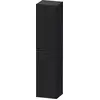 Image de Duravit D-Neo Armoires hautes, 400x1760x360mm, 1 porte, charnières à gauche, 5 tablettes en verre, poignée noir diamant, DE1328LBD160000