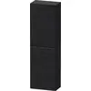 Image de Duravit D-Neo armoires mi-hautes, 400x1320x240mm, 1 porte, charnières à droite, 4 tablettes en verre, poignée noir diamant, DE1318RBD160000