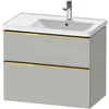 Image de Duravit De4358034070000 D-neo Wtuwh Bac 784x452x625 Btg Mt