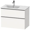 Image de Duravit De4366070180000 D-neo Wtuwh Évier 810x462x625 Blanc Mat H3h