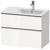 Image de Duravit De4367070220000 D-neo Wtuwh Meuble 810x462x625 Blanc Brillant