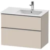 Image de Duravit De4367070910000 D-neo Wtuwh Bac 810x462x625 Tp. Mt
