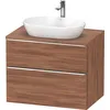 Image de Duravit D-neo, Sous-lavabo En Console Suspendu, 800x664x550mm, 1x