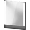 Image de Duravit Collection One Miroirs, champs lumineux latéraux, intensité lumineuse variable, 600x750x65mm, QA7081049490100